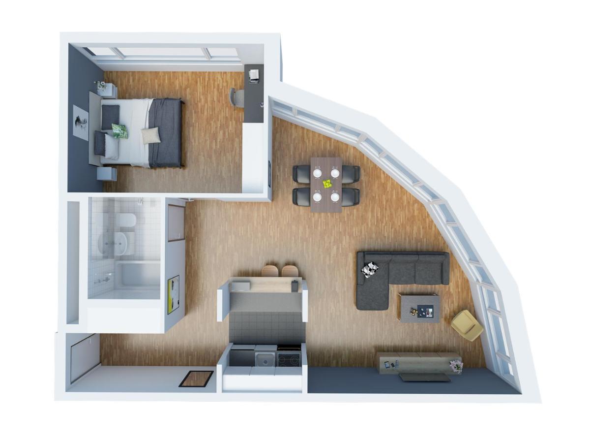 Ariser - Zug Central Business Apartment Экстерьер фото